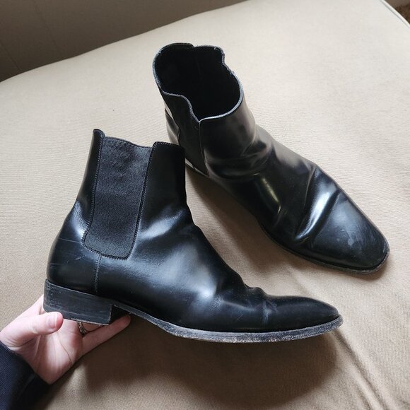 Saint Laurent Other - SAINT LAURENT Black Wyatt Chelsea Boots